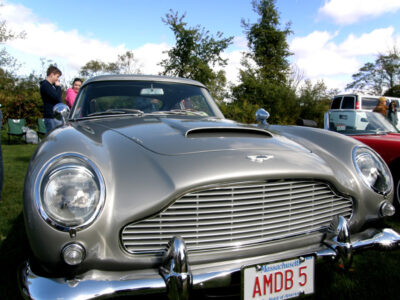 Aston Martin DB5 restored to 007 James Bond Specs