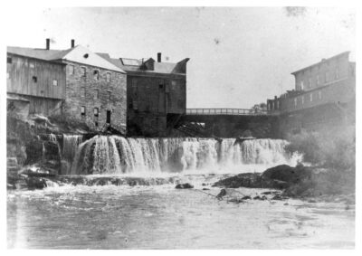 Creek falls middlebury