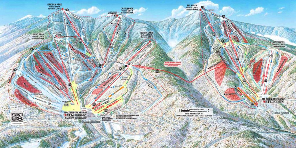 sugarbush map